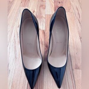 Christian Louboutin Black Patent Leather Heels